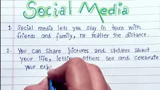 10 lines on Social Media in English|Essay on Social Media in English|Social Media 10 lines in Englis