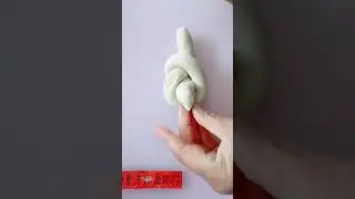 Creative Bread Dough Crafting Handcraft Pasta Shape #shorts Ep 404
