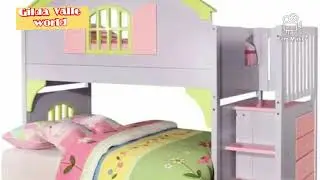 kid's room with amazing bunk beds