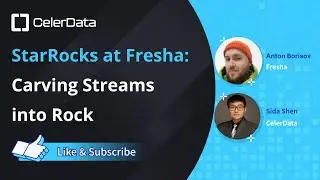 StarRocks at Fresha: Carving Streams into Rock