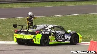 Ferrari Challenge CRASH & Tow Truck - Monza 2016 - Trofeo Pirelli & Coppa Shell Races