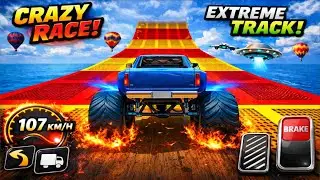 Mega Ramp Monster Truck Games 🚚 | Crazy Jumps Android Gameplay 😱