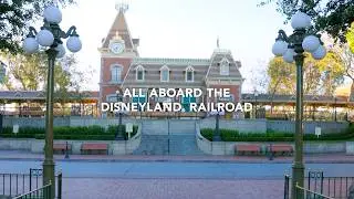 Disneyland Railroad Ambience | Sights & Sounds | 4K Grand Circle Loop