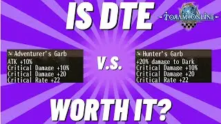 Toram Online- Is DTE Worth it? Damage and Price Comparison Video!