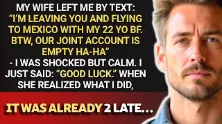 My Wife Left Me by SMS and Emptied Our Account — She Never Expected What Came Next…
