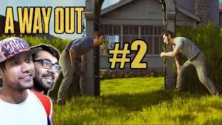 A Way Out Walk-through PART #2 CO-OP W/ Kaptain Sydney