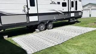 Stylish, Weather-resistant Outdoor Rug - MontVoo Waterproof Rug Review for Patio, RV, Camping, Etc.