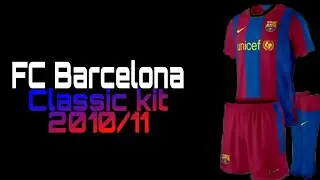 FC Barcelona 2010/11 Classic kit for DLS 21