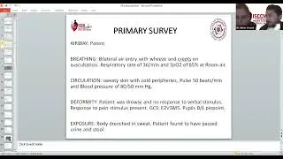 Case Presentation on Organophosphorus Poisoning
