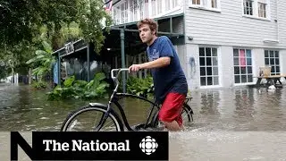Storm Barry spares New Orleans, heads inland