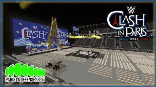 WWE Clash in Paris 2025 | Paris La D&eacute;fense Arena | Nanterre, France | Minecraft