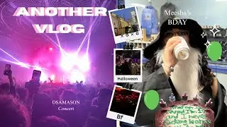 ANOTHER VLOG ⋆౨ৎ˚⟡˖  Underground Concert | Halloween | Birthday!