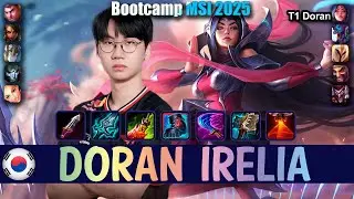 T1 Doran IRELIA vs JAYCE Top - Patch 25.13 NA Ranked | Bootcamp MSI 2025 | lolrec