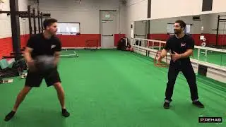 Partner Core Workout Series - Partner Medicine Ball Toss