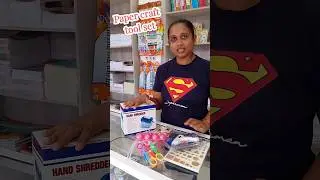Paper craft tool set| quilling tool | DIY tool | paper shredder