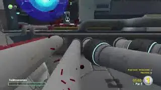 Playing Golf with friend space