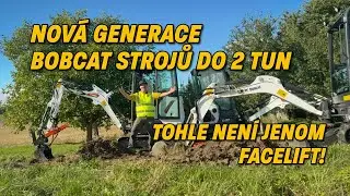 Nov&aacute; generace Bobcat strojů do 2 tun - tohle nen&iacute; jenom facelift!