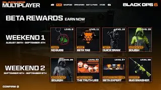 LIMITED TIME Black Ops 6 Operator Unlocks&hellip; (12+ NEW REWARDS)
