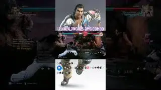 LEI WULONG TEKKEN7 125 DAMAGE COMBO GUIDE #tekken7 #tekkencombo #tekken #leiwulong #gaming #tekkenr