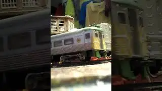Seaboard Coast Line Rail Diesel Car Danville County Railroad Train Layout COOL!!!