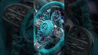 mini man cleaning Mercedes Benz handle #reels #trending #fyf #support #viral #explorepage #cartoon