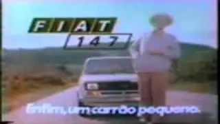 Fiat 147: Comercial antigo de lan&ccedil;amento 1976 - Brasil