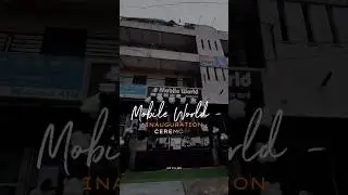 Mobile Shop Video Shoot | Mobile World Inauguration Ceremony 🔥 @ab_photo_and_films