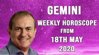 Gemini Weekly Horoscope from 18th May