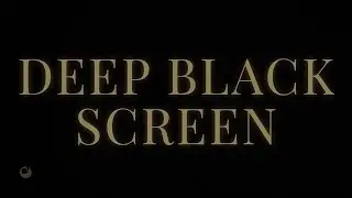 10 Hours Pure Black Screen | Deep Brown Noise for Sleep | Solace Sound Collective