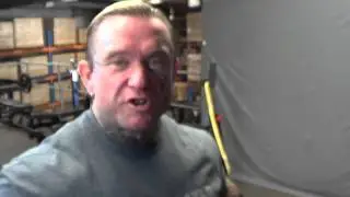 Lee Priest and Dropping Dumbbells in the Gym