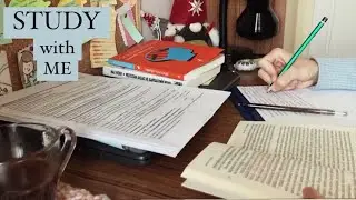 STUDY WITH ME 3 hrs| Benimle Çalış| Hukuk Öğrencisiyle 3 Saat Molasız Çalışın! (no break-ortam sesi)