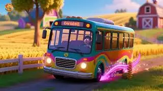 Farm Bus & Baby&rsquo;s Ride 🚜🚌 | Fun Learning & Play for Kids | Toddler Adventure Video