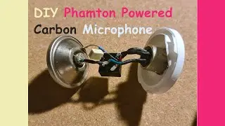 How to build a +48v Phantom Powered Carbon Microphone