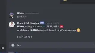 Discord Call Simulator