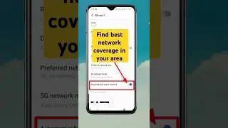 How to check mobile network coverage in your area | find best network coverage in your area #shorts