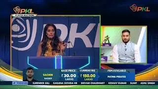 Tamil Thalaivas sign Sachin for ₹2.15 Crores | PKL Season 11 Player Auction | Pro Kabaddi League