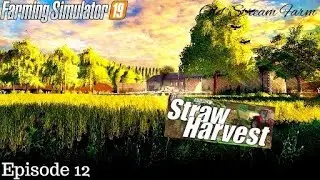 STRAW PELLETS Farming Simulator 19 Timelapse - Old Stream Farm FS19 Episode 12