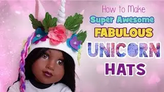 DIY HOW TO MAKE Super CUTE Unicorn Hats Clothes | BlueprintDIY Kids