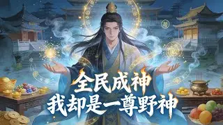 【Multi Sub】《全民成神，我卻是一尊野神》開局信仰稀薄的山村野神，我卻靠金手指擴張信仰、斬妖除魔，逆襲成為無上神明#漫劇 #動態漫 #AI漫劇 #動漫 #動畫