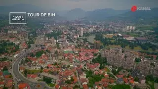 Tour de BiH u Zenici: Prizori sa tvrđave Vranduk, neplanirani susret sa Amelom Tukom...