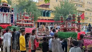 आज विजयपुर मिर्जापुर में निकला चालीसवां ताजियों का जुलूस ।। #मोहर्रम #जुलूस #mirzapur #moharram
