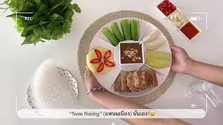 Vlog | Cooking and eating Vietnamese food 