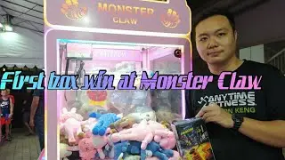 Monster Claw Play Park | Bukit Batok Pasar Malam | Capit Boneka Di Monster Claw
