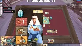 LIVE playthrough of Tiny Epic Vikings 2 player (prototype)