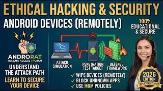 Hack Any Android Device REMOTELY Using AndroRAT in Kali Linux (100% Working 2026)