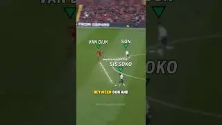 How to defend in a 2 VS 1 situation #footballshorts