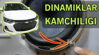 CHEVROLET ONIX ESHIK AKUSTIK MUAMMO YOKOTISH | CHEVROLET ONIX УСТРАНЕНИЕ ШУМА ДИНАМИКОВ
