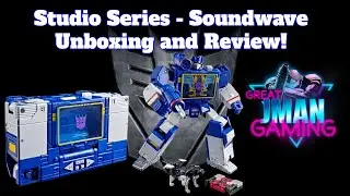Transformers Studio Series Leader Class The Transformers: The Movie Soundwave | Unboxing & Review