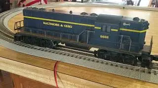 Adding some Lionel GP-7 diesel power to the railroad