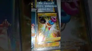 my SR pokemon cards #pokemon #shorts #tcg #pikachu #espa&ntilde;ol #Spanish #secretrare #Sr #rainbow